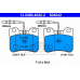 13.0460-4042.2 ATE Комплект тормозных колодок, дисковый тормоз