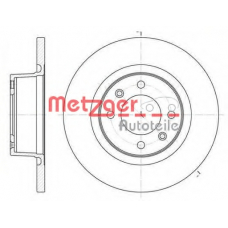 6605.00 METZGER Тормозной диск