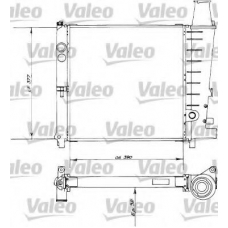 816644 VALEO Радиатор, охлаждение двигателя