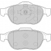 FDB1541 FERODO Комплект тормозных колодок, дисковый тормоз