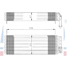 92062 NISSENS Испаритель, кондиционер