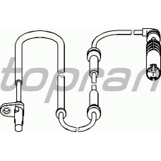 501 080 TOPRAN Датчик, частота вращения колеса