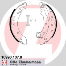 10990.107.0 ZIMMERMANN Комплект тормозных колодок