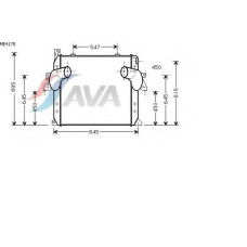 ME4178 AVA Интеркулер