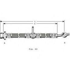 PHD240 TRW Тормозной шланг