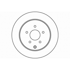 MDC1820 MINTEX Тормозной диск