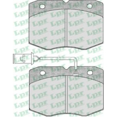 05P388 LPR Комплект тормозных колодок, дисковый тормоз