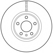 562615BC BENDIX Тормозной диск