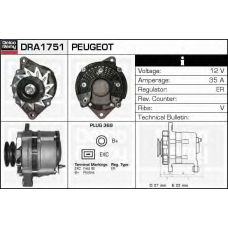 DRA1751 DELCO REMY Генератор