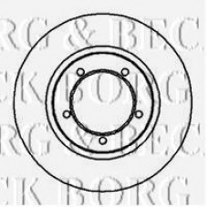 BBD4045 BORG & BECK Тормозной диск