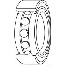 J4716010 HERTH+BUSS JAKOPARTS Комплект подшипника ступицы колеса