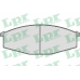 05P289 LPR Комплект тормозных колодок, дисковый тормоз