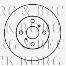 BBD4036 BORG & BECK Тормозной диск