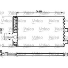 816803 VALEO Конденсатор, кондиционер