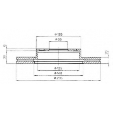 BDC4876 QUINTON HAZELL Тормозной диск