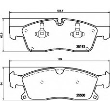 8DB 355 019-821 HELLA Комплект тормозных колодок, дисковый тормоз