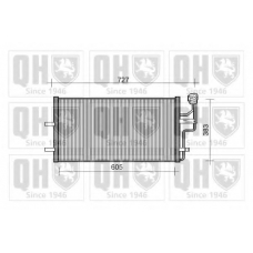 QCN440 QUINTON HAZELL Конденсатор, кондиционер