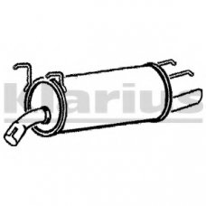 220483 KLARIUS Глушитель выхлопных газов конечный