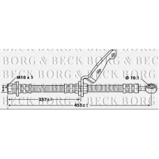 BBH6783 BORG & BECK Тормозной шланг