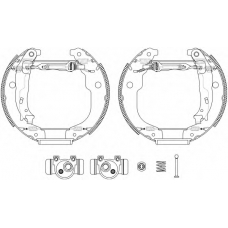 8DB 355 022-951 HELLA PAGID Комплект тормозных колодок