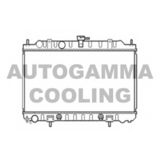 105811 AUTOGAMMA Радиатор, охлаждение двигателя