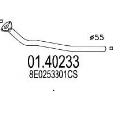 01.40233 MTS Труба выхлопного газа