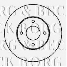 BBD4232 BORG & BECK Тормозной диск