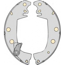 K519802 MGA Комплект тормозов, барабанный тормозной механизм