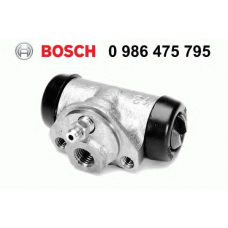 0 986 475 795 BOSCH Колесный тормозной цилиндр