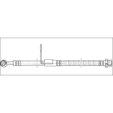 G1904.45 WOKING Тормозной шланг