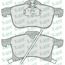 05P1197 LPR Комплект тормозных колодок, дисковый тормоз