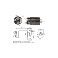 ZM762 ERA Тяговое реле, стартер