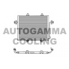 101787 AUTOGAMMA Конденсатор, кондиционер