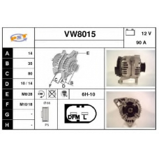 VW8015 SNRA Генератор