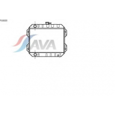 TO2023 AVA Радиатор, охлаждение двигателя