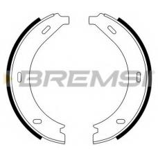 GF0305 BREMSI Комплект тормозных колодок, стояночная тормозная с