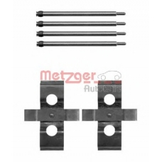 109-1611 METZGER Комплектующие, колодки дискового тормоза