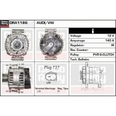 DRA1186 DELCO REMY Генератор