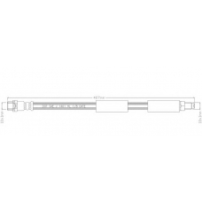 4156 REMKAFLEX Тормозной шланг