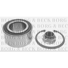BWK128 BORG & BECK Комплект подшипника ступицы колеса