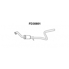 FD30801 VENEPORTE Средний глушитель выхлопных газов