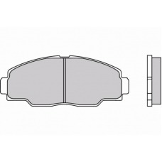 12-0540 E.T.F. Комплект тормозных колодок, дисковый тормоз
