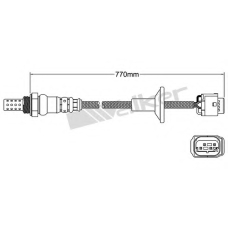 250-24566 WALKER Лямбда-зонд