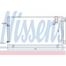 94795 NISSENS Конденсатор, кондиционер