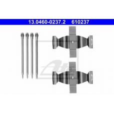 13.0460-0237.2 ATE Комплектующие, колодки дискового тормоза