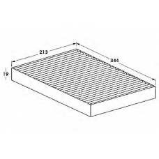 82D0325040A WEBASTO Фильтр, воздух во внутренном пространстве