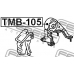 TMB-105 FEBEST Подвеска, двигатель