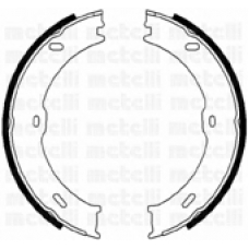 53-0246 METELLI Комплект тормозных колодок, стояночная тормозная с