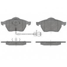 SP 631 SCT Комплект тормозных колодок, дисковый тормоз