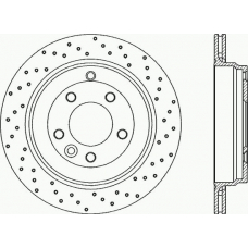 BDRS2256.25 OPEN PARTS Тормозной диск